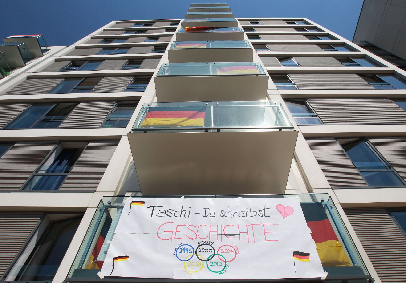 2012 Olympic Village Arrivals